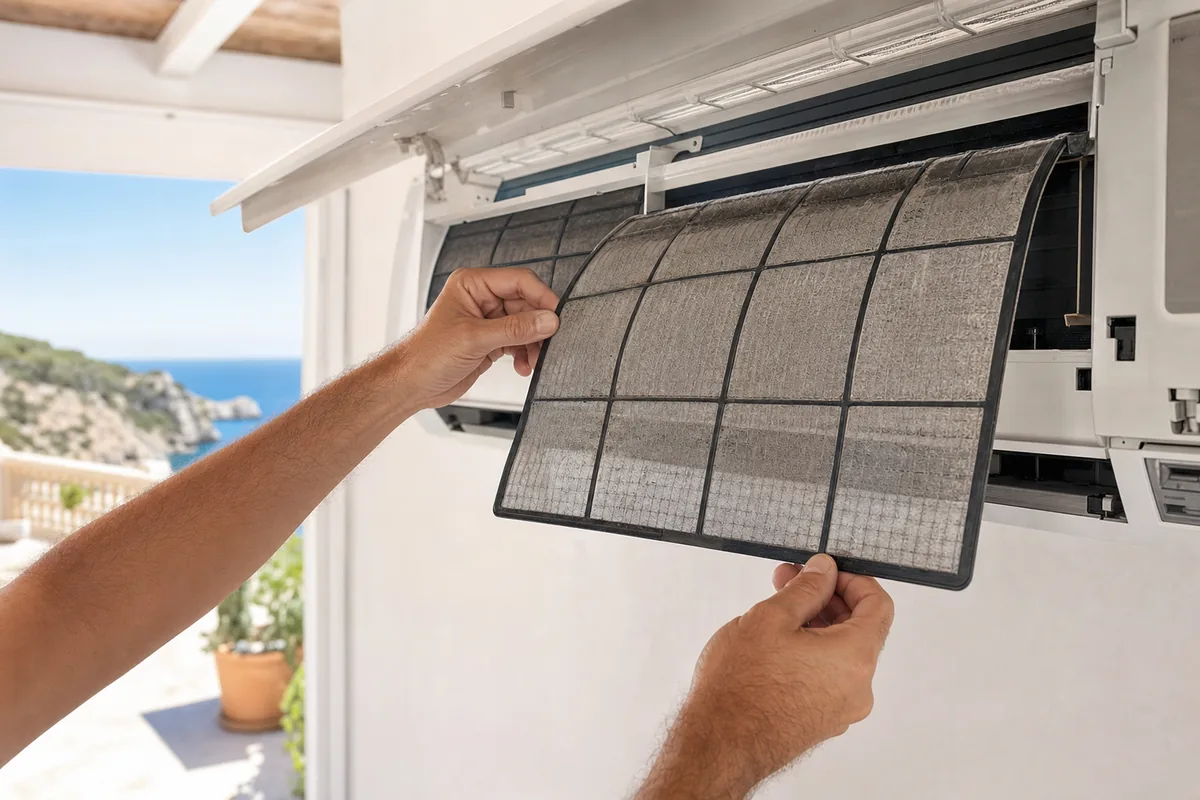 Limpieza y mantenimiento — Suárez Climatización Mallorca