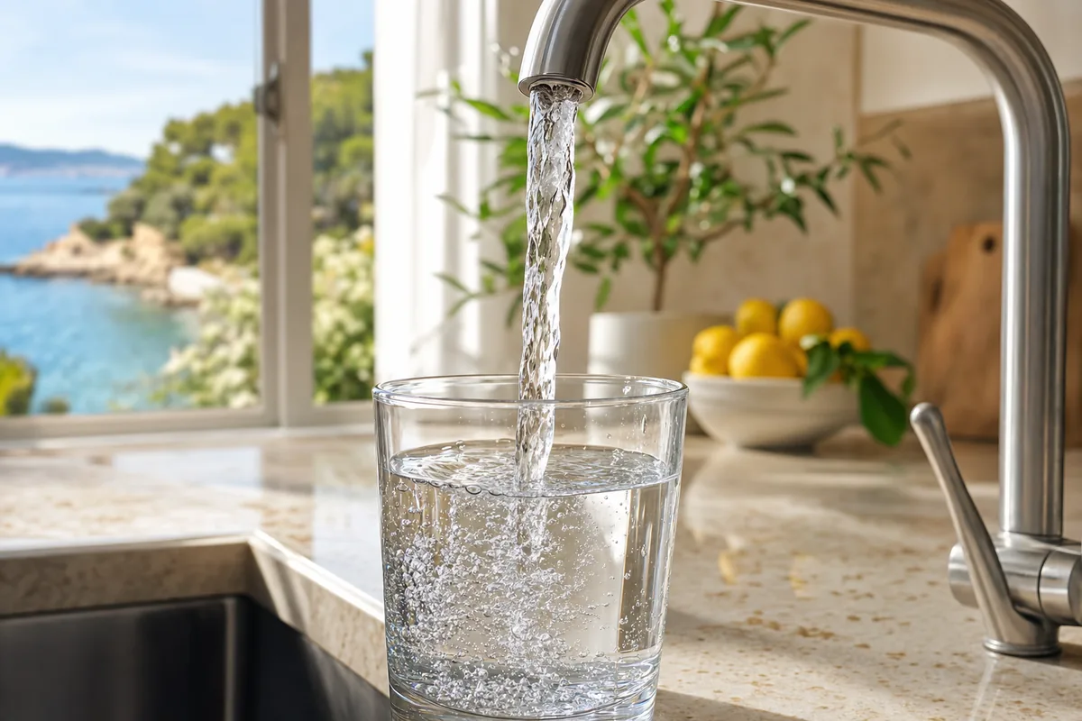 Agua sin cal